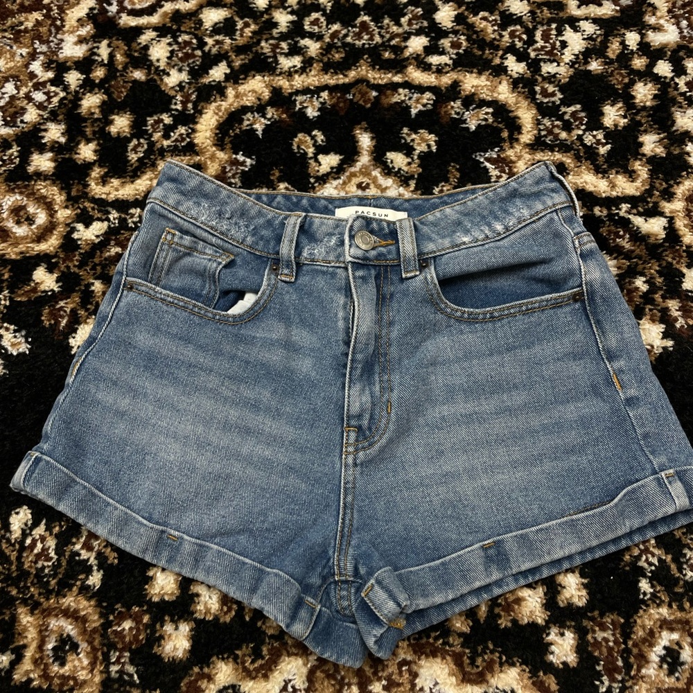 PacSun Blue Denim Shorts